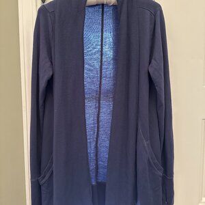 Athleta Pranayama Restore Wrap womens size S - bluish gray